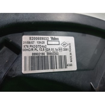 Recambio de faro izquierdo para renault kangoo (f/kc0) authentique referencia OEM IAM 8200589032  