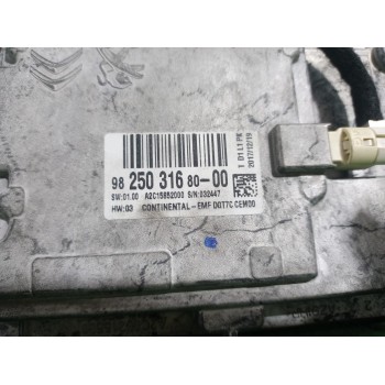 Recambio de pantalla multifuncion para peugeot 508 active referencia OEM IAM 9825031680  