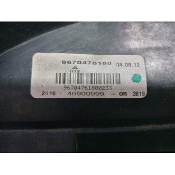 Recambio de faro antiniebla derecho para peugeot 508 active referencia OEM IAM 9670476180  