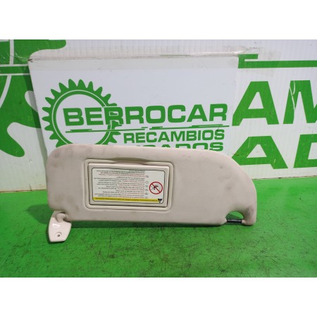 Recambio de parasol izquierdo para citroën c4 berlina collection referencia OEM IAM 98069330BJ  