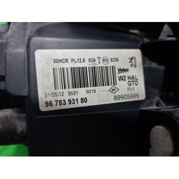 Recambio de faro izquierdo para peugeot 508 active referencia OEM IAM 9678393180  