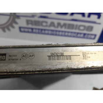 Recambio de radiador agua para peugeot 307 (s1) 2.0 hdi cat referencia OEM IAM 9647421380  