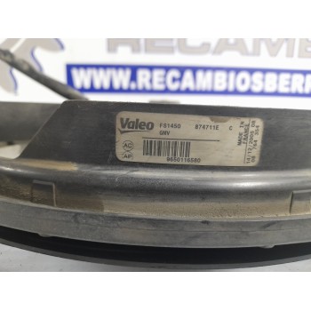 Recambio de electroventilador para peugeot 307 (s1) 2.0 hdi cat referencia OEM IAM 9650116580  