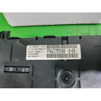 Recambio de cuadro instrumentos para citroën c4 grand picasso 1.6 16v hdi fap referencia OEM IAM P9663755980  