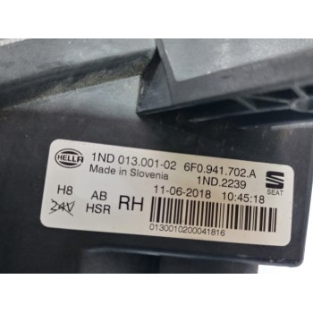 Recambio de faro antiniebla derecho para seat ibiza (kj1) reference referencia OEM IAM 6F0941702A  