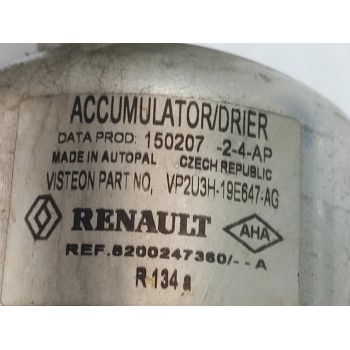 Recambio de filtro secante para renault scenic ii grand confort dynamique referencia OEM IAM 8200247360  