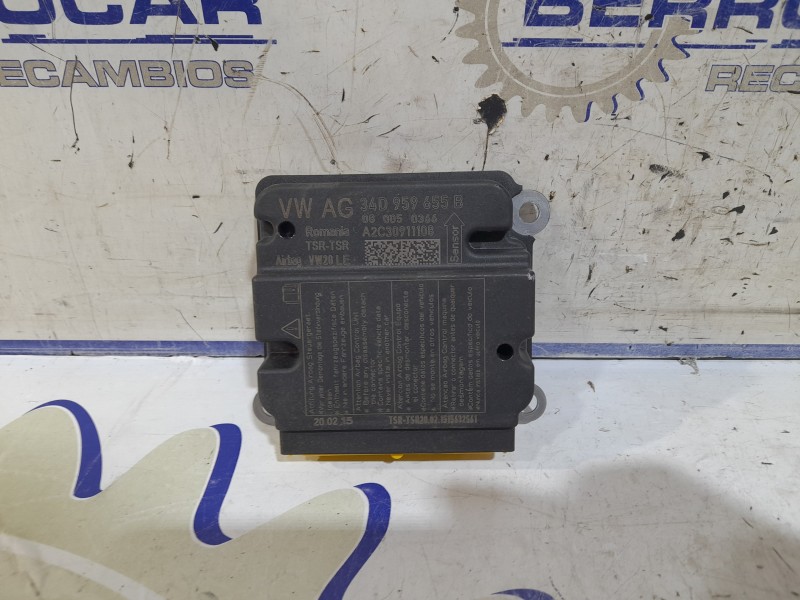Recambio de centralita airbag para skoda spaceback (5h) 1.6 tdi referencia OEM IAM 34D959655  
