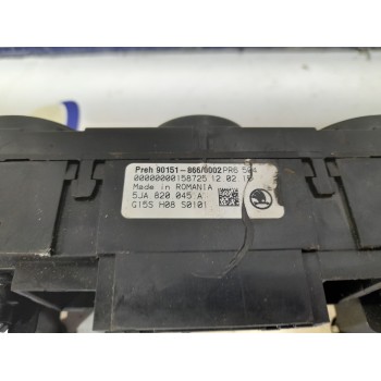 Recambio de mando calefaccion / aire acondicionado para skoda spaceback (5h) 1.6 tdi referencia OEM IAM 5JA820045  