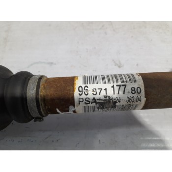 Recambio de transmision delantera izquierda para peugeot 307 (s1) 2.0 hdi cat referencia OEM IAM 9637117780  