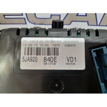 Recambio de cuadro instrumentos para skoda spaceback (5h) 1.6 tdi referencia OEM IAM 5JA920  