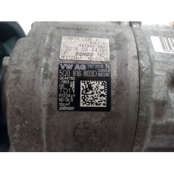 Recambio de compresor aire acondicionado para seat ibiza (kj1) reference referencia OEM IAM 5Q0816803D  