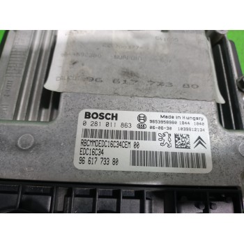 Recambio de centralita motor uce para citroën c4 berlina collection referencia OEM IAM 9661773380  