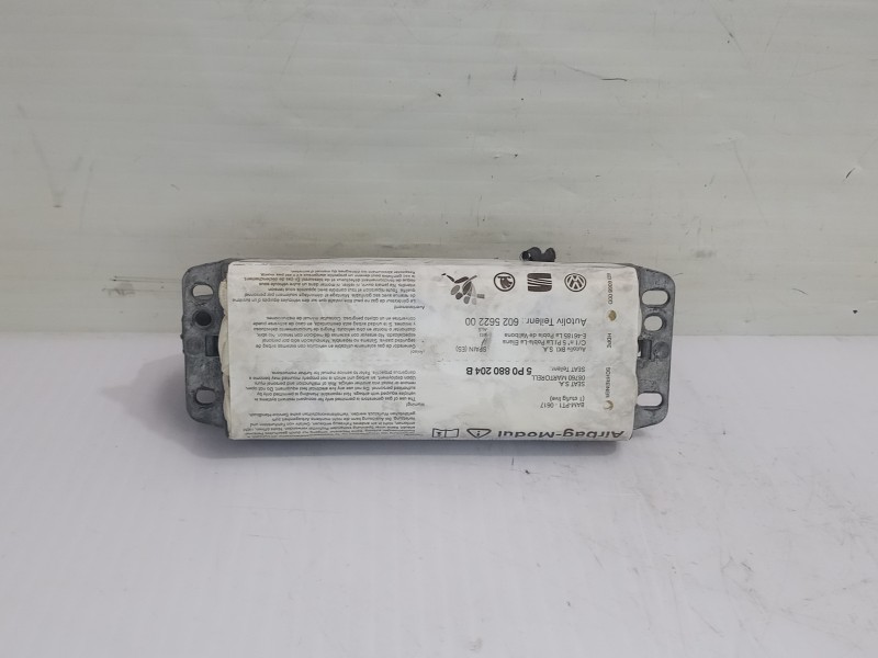 Recambio de airbag delantero derecho para seat toledo (5p2) exclusive referencia OEM IAM 5P0880204B  