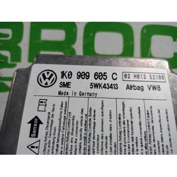 Recambio de centralita airbag para volkswagen golf v berlina (1k1) 1.9 tdi referencia OEM IAM 1K0909605C  