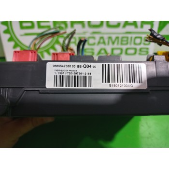 Recambio de caja reles / fusibles para peugeot 508 active referencia OEM IAM 9665547580  