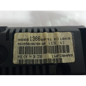 Recambio de pantalla multifuncion para peugeot 207 confort referencia OEM IAM 5555502902  