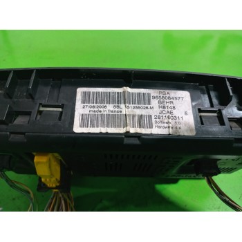 Recambio de mando climatizador para citroën c4 berlina collection referencia OEM IAM 9658084577  