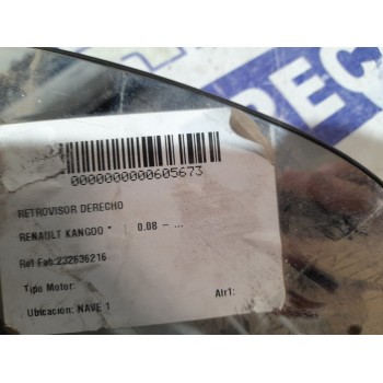 Recambio de retrovisor derecho. para mercedes-benz citan (w415) combi referencia OEM IAM 232636216  
