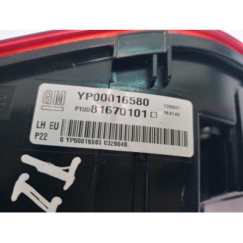 Recambio de piloto trasero izquierdo interior para opel grandland x opel 2020 referencia OEM IAM YP00016580  