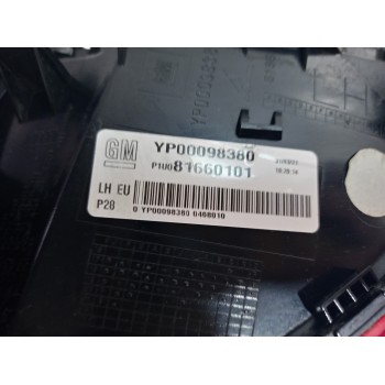 Recambio de piloto trasero izquierdo para opel grandland x opel 2020 referencia OEM IAM YP00098380  