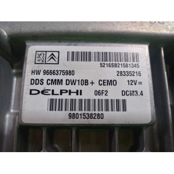 Recambio de centralita motor uce para peugeot 508 active referencia OEM IAM 9666375980  