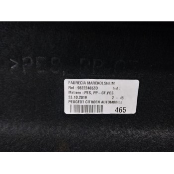 Recambio de bandeja trasera para peugeot 308 active referencia OEM IAM 98222465ZD  
