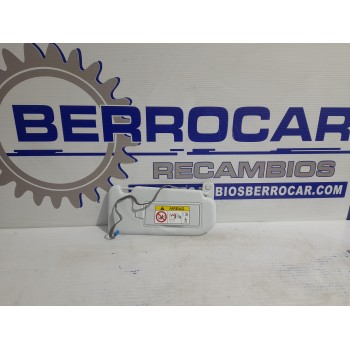 Recambio de parasol derecho para peugeot 308 sw 1.6 16v e-hdi fap referencia OEM IAM 16105437  