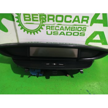 Recambio de pantalla multifuncion para citroën c4 berlina collection referencia OEM IAM P96613462ZD  