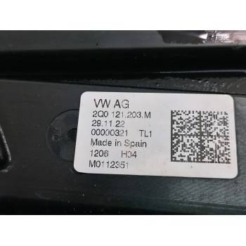 Recambio de electroventilador para volkswagen t-cross advance referencia OEM IAM 2Q0121203M  