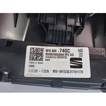 Recambio de cuadro instrumentos para seat arona xperience plus referencia OEM IAM 6F0920740C  