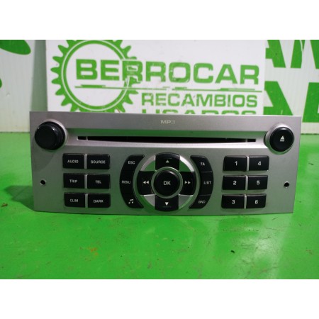 Recambio de sistema audio / radio cd para peugeot 407 2.0 16v cat referencia OEM IAM 9660647677  