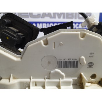 Recambio de cerradura puerta delantera derecha para skoda spaceback (5h) 1.6 tdi referencia OEM IAM 16J5E1837016A  