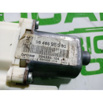 Recambio de motor elevalunas trasero derecho para peugeot 407 2.0 16v cat referencia OEM IAM 9646595580  