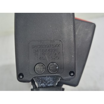 Recambio de enganche cinturon central para peugeot 308 active referencia OEM IAM 98063975XX  