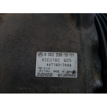 Recambio de compresor aire acondicionado para mercedes-benz clase a (w169) 1.7 cat referencia OEM IAM A0022301311  
