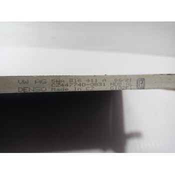 Recambio de condensador / radiador aire acondicionado para seat arona xperience plus referencia OEM IAM 5WA816411A  