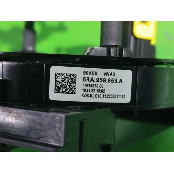 Recambio de anillo airbag para volkswagen t-cross advance referencia OEM IAM 6RA959653A  