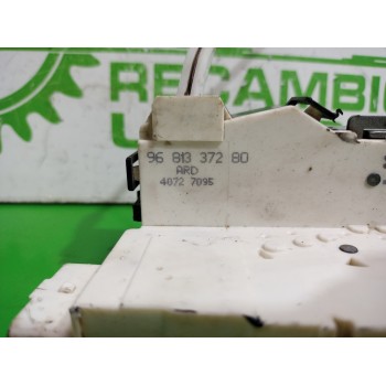 Recambio de cerradura puerta trasera derecha para peugeot 407 2.0 16v cat referencia OEM IAM 9681337280  