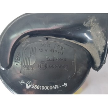 Recambio de claxon para renault megane iii berlina 5 p dynamique referencia OEM IAM 256100004R / 0020046  