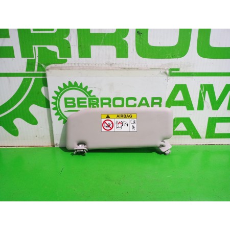 Recambio de parasol derecho para citroën c3 origins referencia OEM IAM 98100807BJ  
