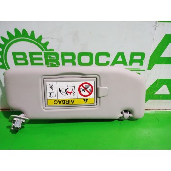Recambio de parasol derecho para citroën c3 origins referencia OEM IAM 98100807BJ  