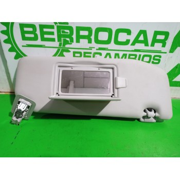 Recambio de parasol derecho para citroën c3 origins referencia OEM IAM 98100807BJ  