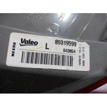 Recambio de piloto trasero izquierdo para renault megane iii berlina 5 p dynamique referencia OEM IAM 265550007R / 89319599  