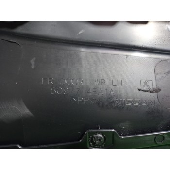 Recambio de guarnecido puerta delantera izquierda para nissan qashqai (j11) acenta referencia OEM IAM 809774EA1A  