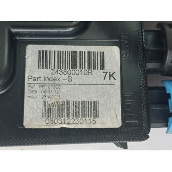 Recambio de caja reles / fusibles para renault megane iii berlina 5 p dynamique referencia OEM IAM 243800010R  