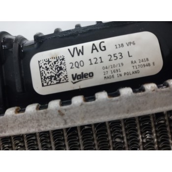 Recambio de radiador agua para seat ibiza (kj1) style referencia OEM IAM 2Q0121253L  