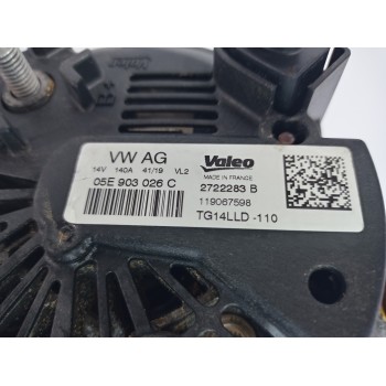 Recambio de alternador para seat ibiza (kj1) style referencia OEM IAM 05E903026C  
