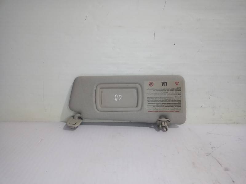 Recambio de parasol derecho para renault megane iii berlina 5 p dynamique referencia OEM IAM 964007324R  