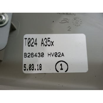 Recambio de luz interior para nissan qashqai (j11) acenta referencia OEM IAM B26430HV02A  