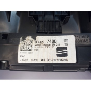 Recambio de cuadro instrumentos para seat ibiza (kj1) style referencia OEM IAM 6F0920740B  